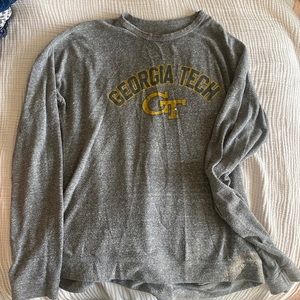 Soft and comfy vintage Georgia tech long sleeve